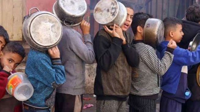 غزة تعلن حالة مجاعة