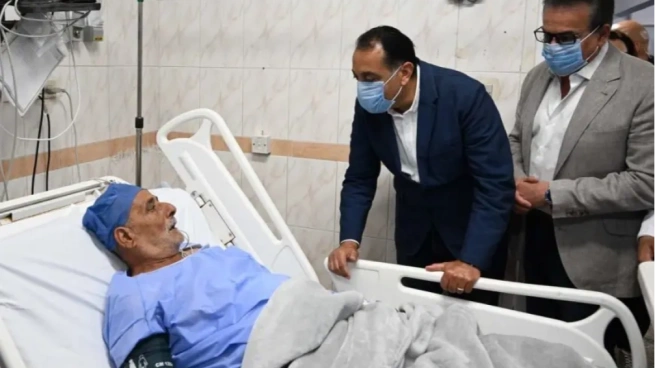 رئيس الوزراء يزور مشروع مستشفى أورام طنطا الجديد