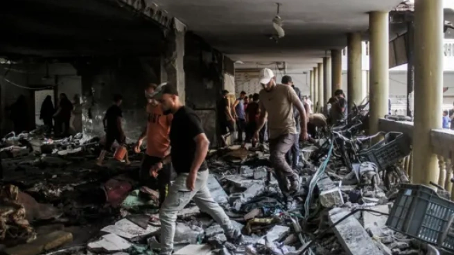 مقتل 15 فلسطينياً إثر قصف إسرائيلي على مدرسة في غزة