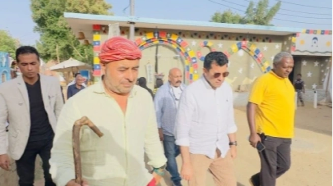 وزير الرياضة يتفقد مركز شباب غرب سهيل بأسوان