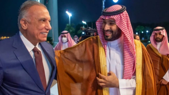 ولي العهد يستقبل رئيس مجلس القضاء الأعلى العراقي