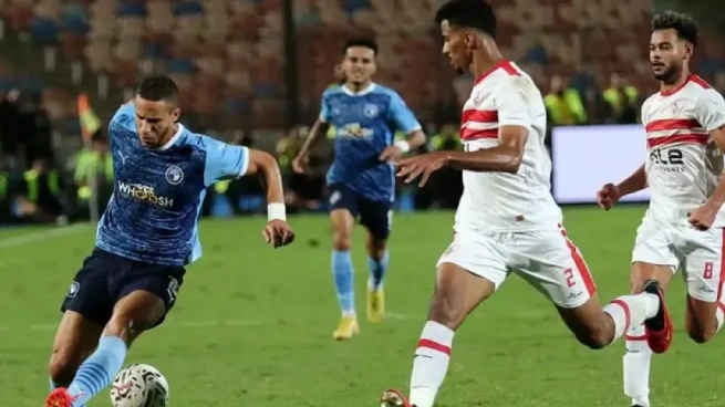 مباراة الزمالك وبيراميدز